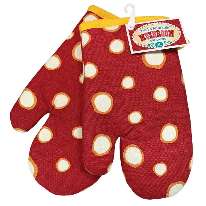 Oven Mitt Set Mushroom MW-18498_3