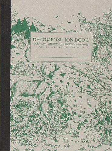 Spirit Animal Decomposition Book: College-Ruled Composition Notebook With 100% MW-18521