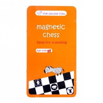 The Purple Cow Magnetic Chess Travel Game MW-18549