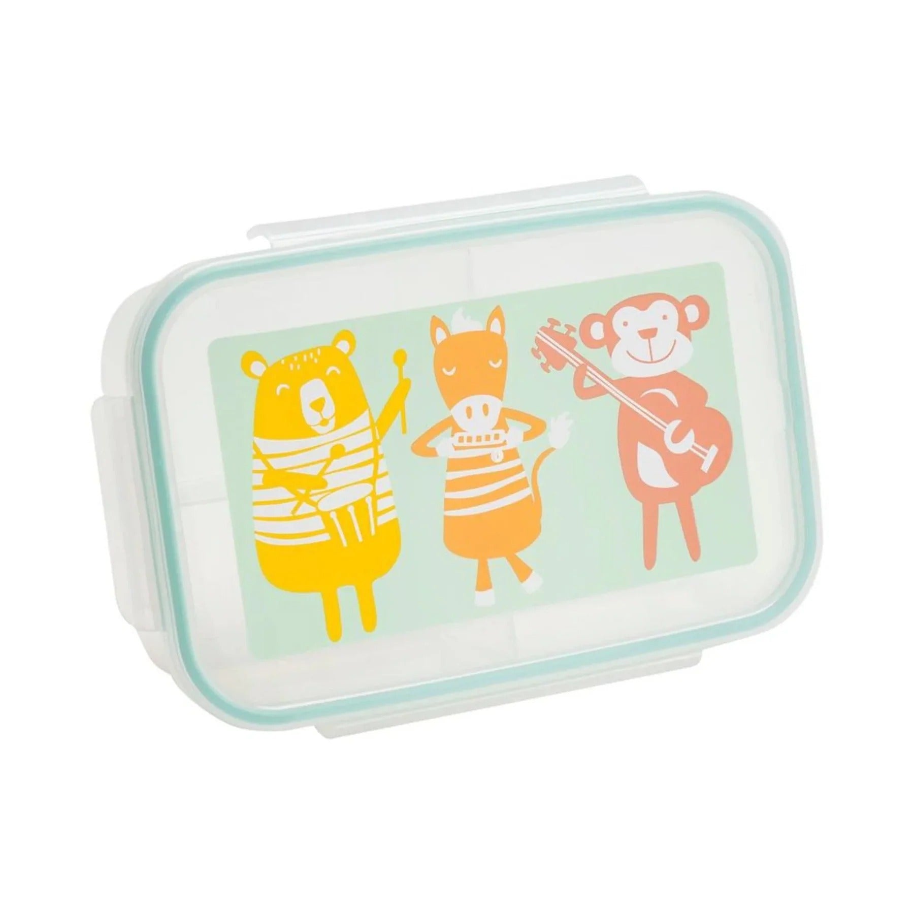 Animal Band Bento Lunch Box MW-18588_c589bc67-6c7f-45e6-ada8-57859e45de21