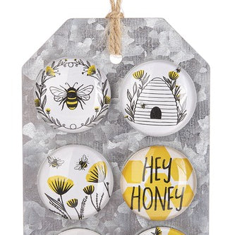 Bee & Floral Magnet Set MW-18608
