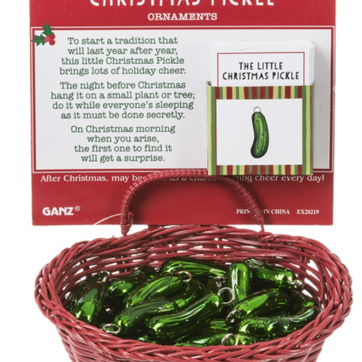 Little Christmass Pickle Ornament MW-18637