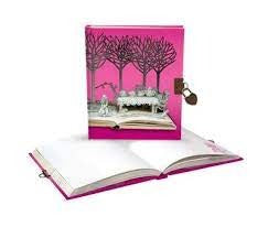 Lockable Diary Alice In Wonderland MW-18782