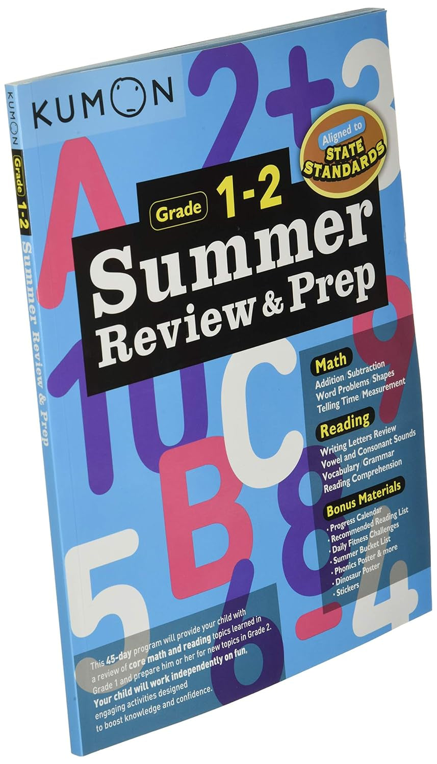 Summer Review & Prep Grade1-2 - Kumon MW-18795_2