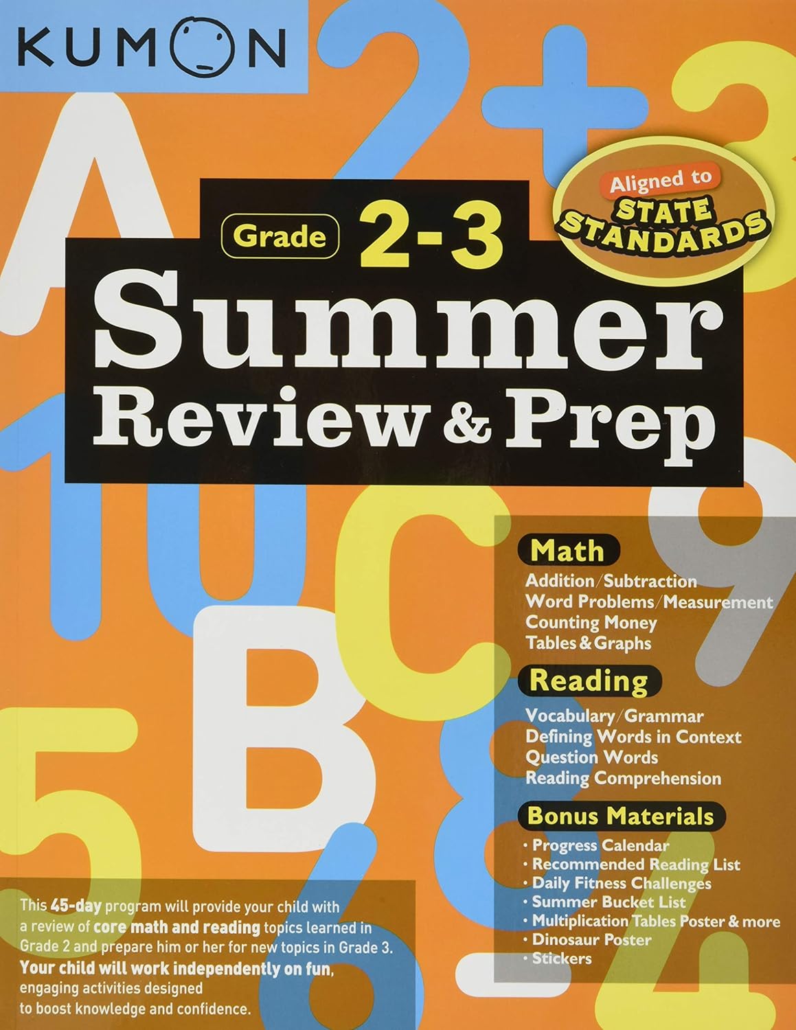 SUMMER REVIEW & PREP GRADE 2-3 - KUMON MW-18796