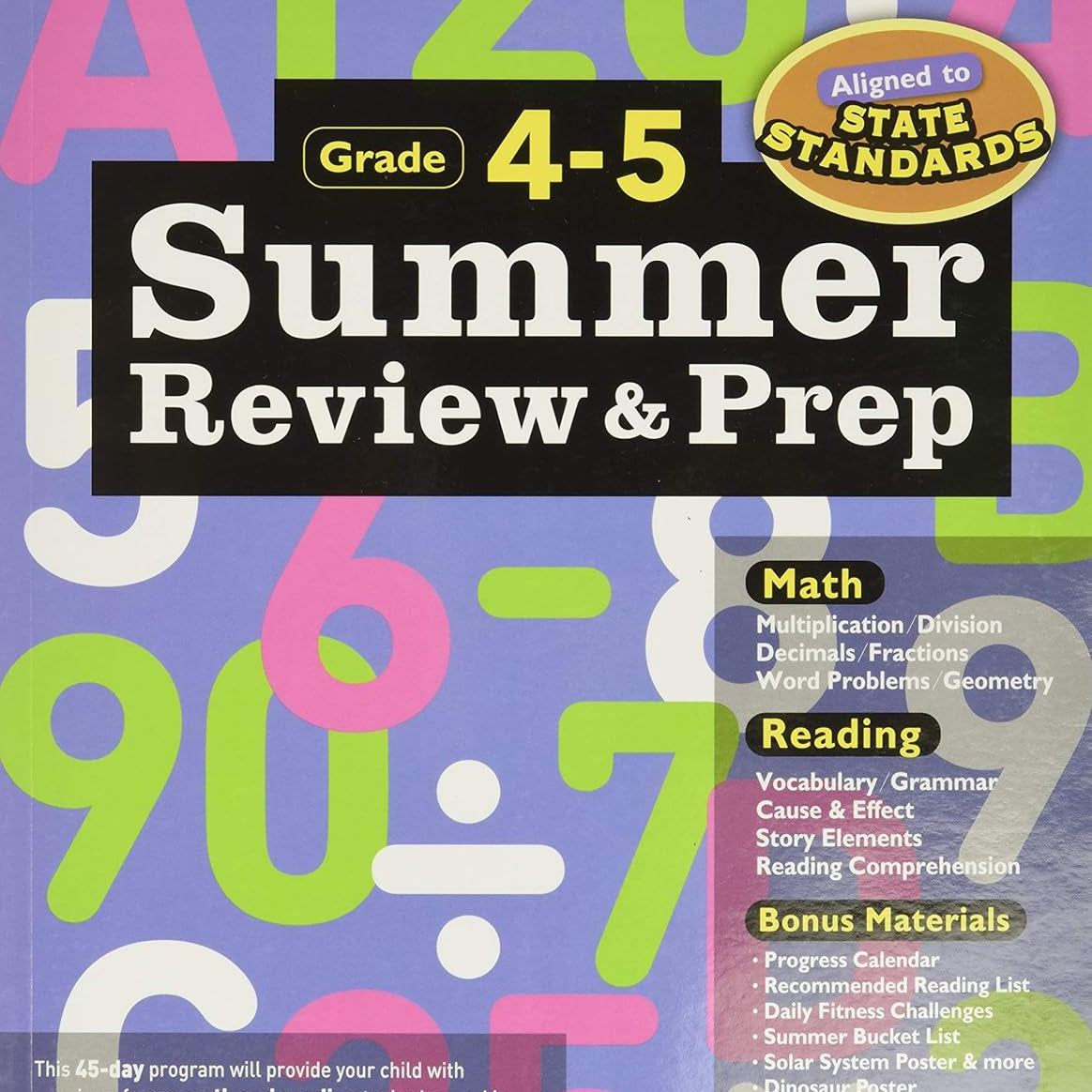SUMMER REVIEW & PREP GRADE 4-5 - KUMON MW-18798