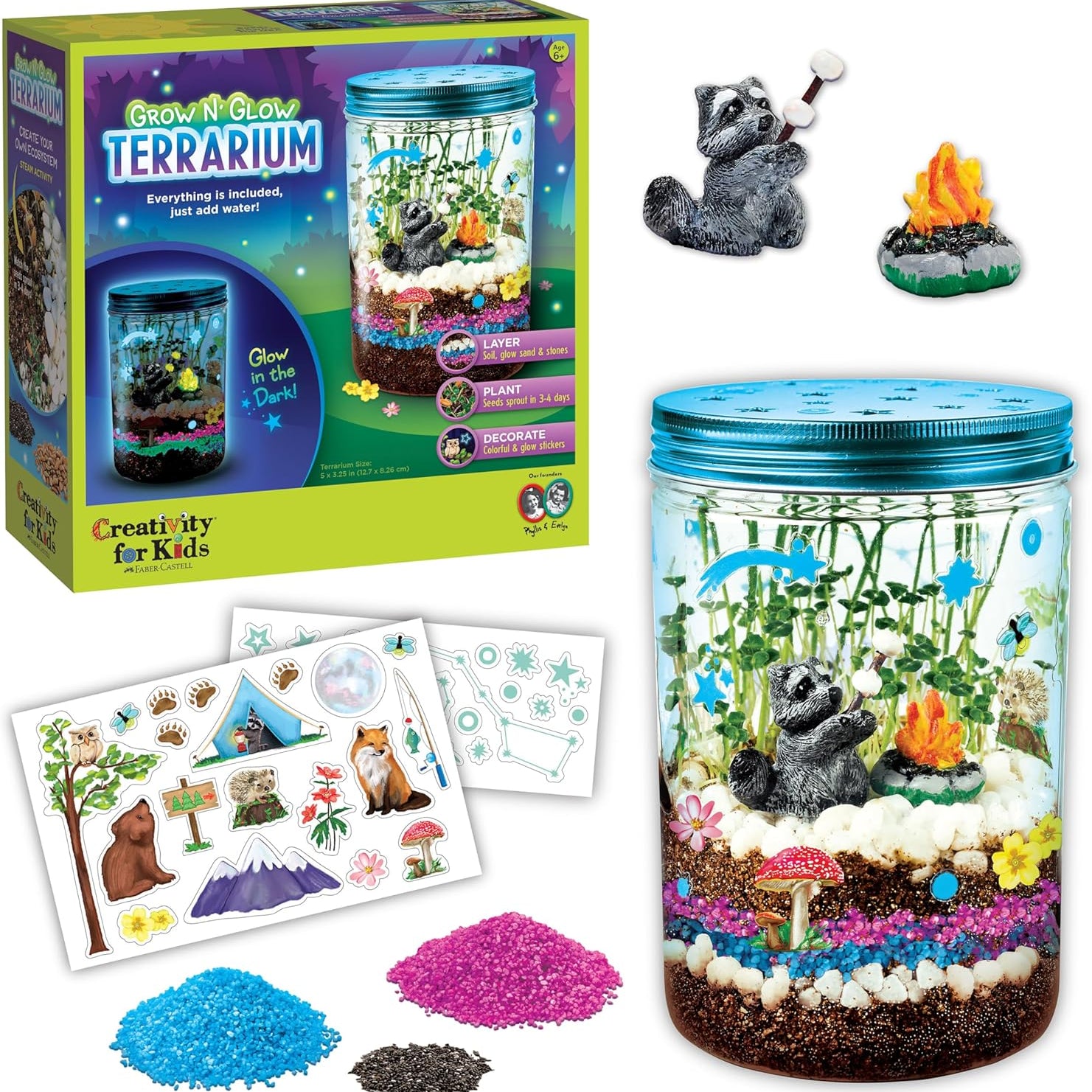 Grow Glow Terrarium Kit MW-18858