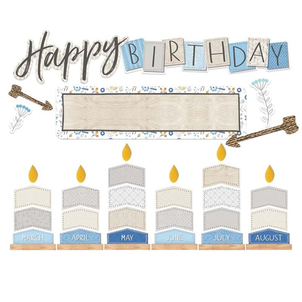 A Close-Knit Class Birthday Mini Bulletin Board Set MW-18917