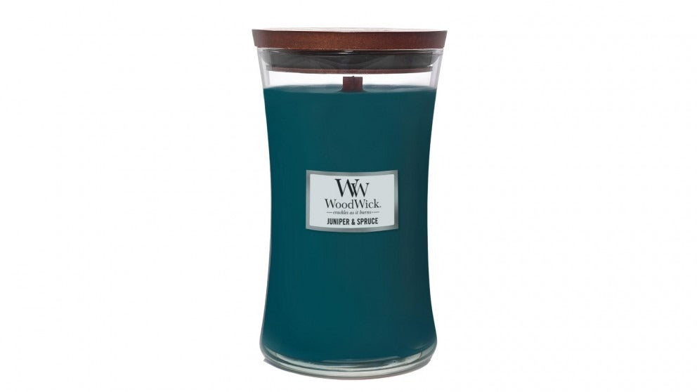 Woodwick Juniper & Spruce Candle - Large MW-18962