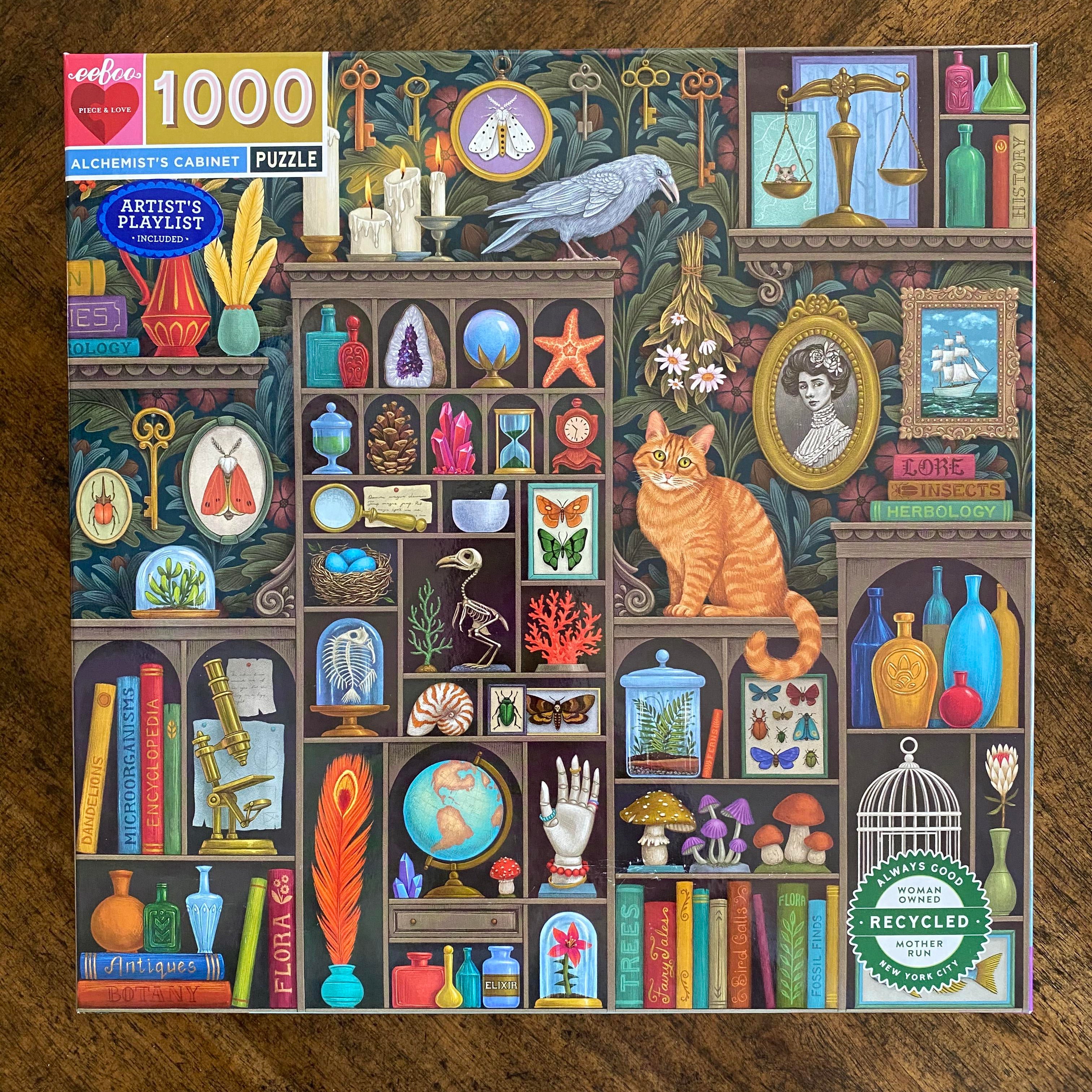 Alchemist's Cabinet Puzzle MW-19104