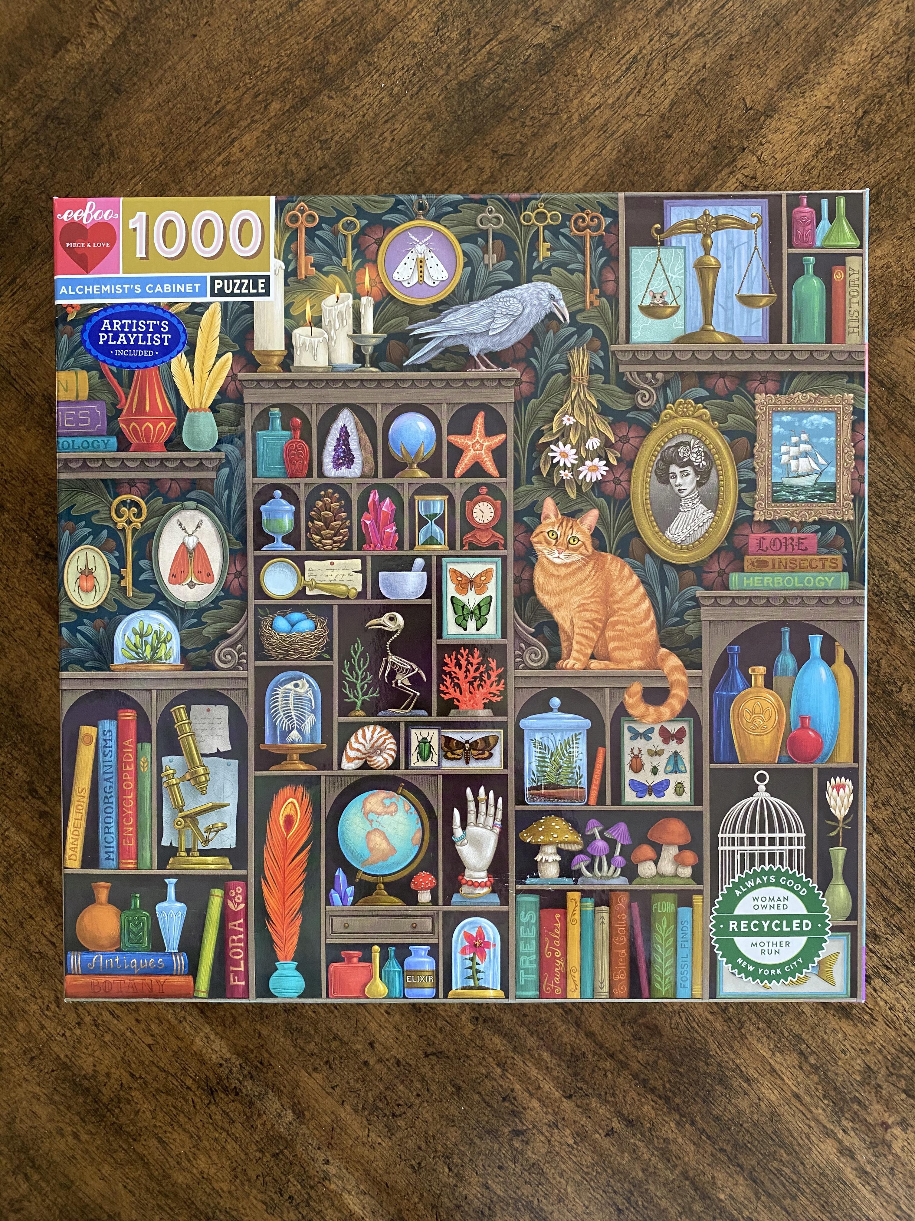 Alchemist's Cabinet Puzzle MW-19104