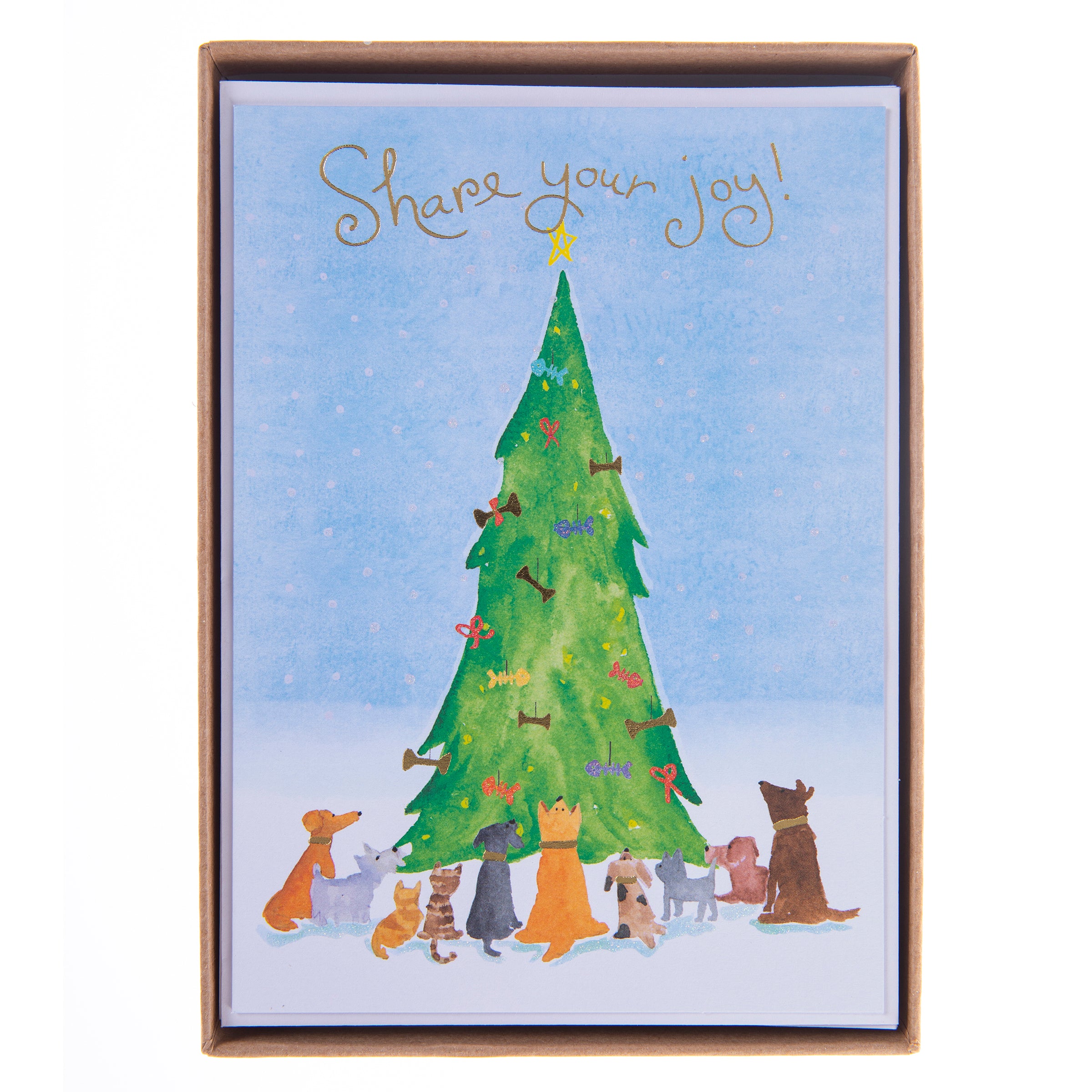 Holiday Boxed Cards Tree MW-19212
