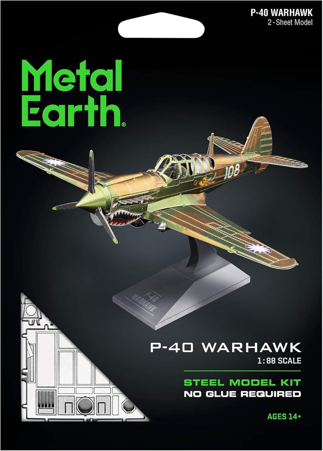 Metal Earth P-40 Warhawk MW-19282_4