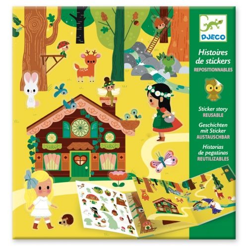 Repositionable Stickers Stories Activity Set: Magical Forest MW-19341
