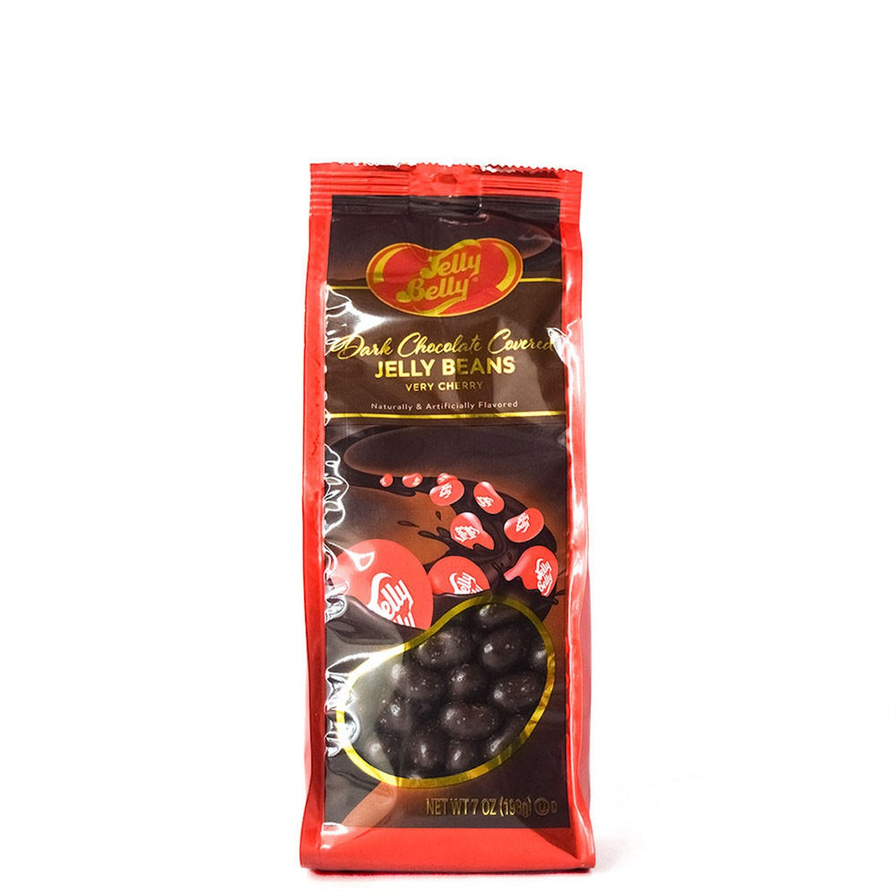 Dark Chocolate Covered Very Cherry Jelly Belly Gift Bag - 7 Oz MW-19392_bcaf8769-53c1-4e74-b186-b26bf655d28b