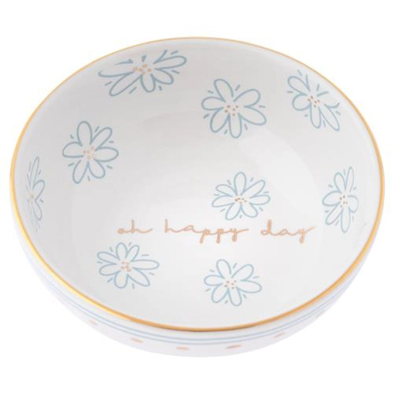 Colorful Ring Bowl Happy MW-19515