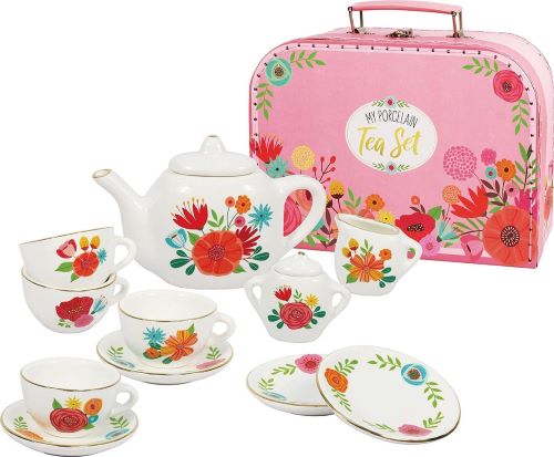 Porcelain Tea Set And Case MW-19649