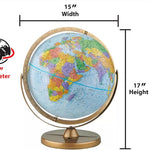 Pioneer Blue English Globe - 12 in. 80 MW-19729_02b81a6f-c43b-4ef3-819a-87ad38ba4451