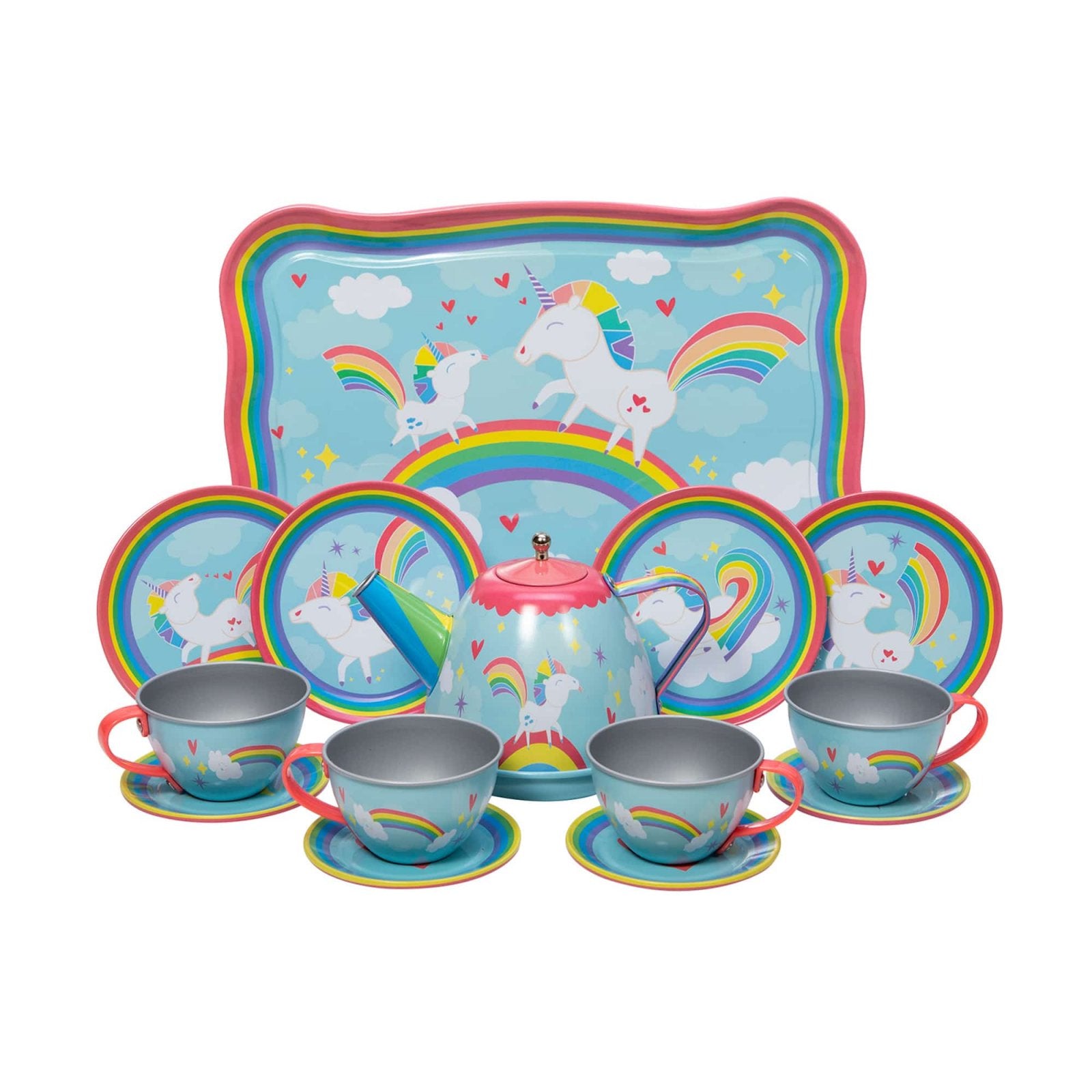 Unicorn Tin Tea Set MW-19789
