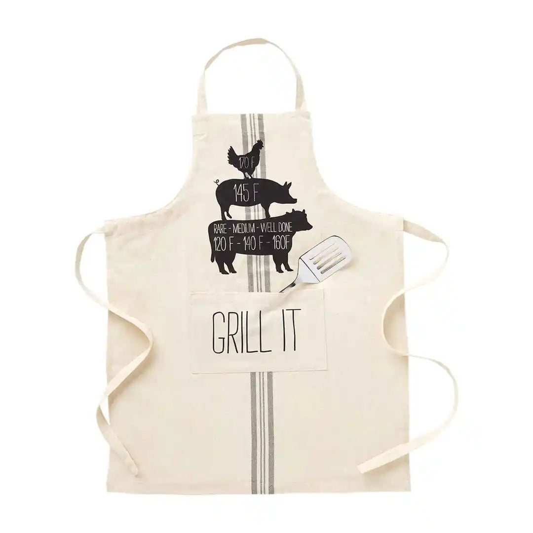 Grill It Apron And Spatula Set MW-19841