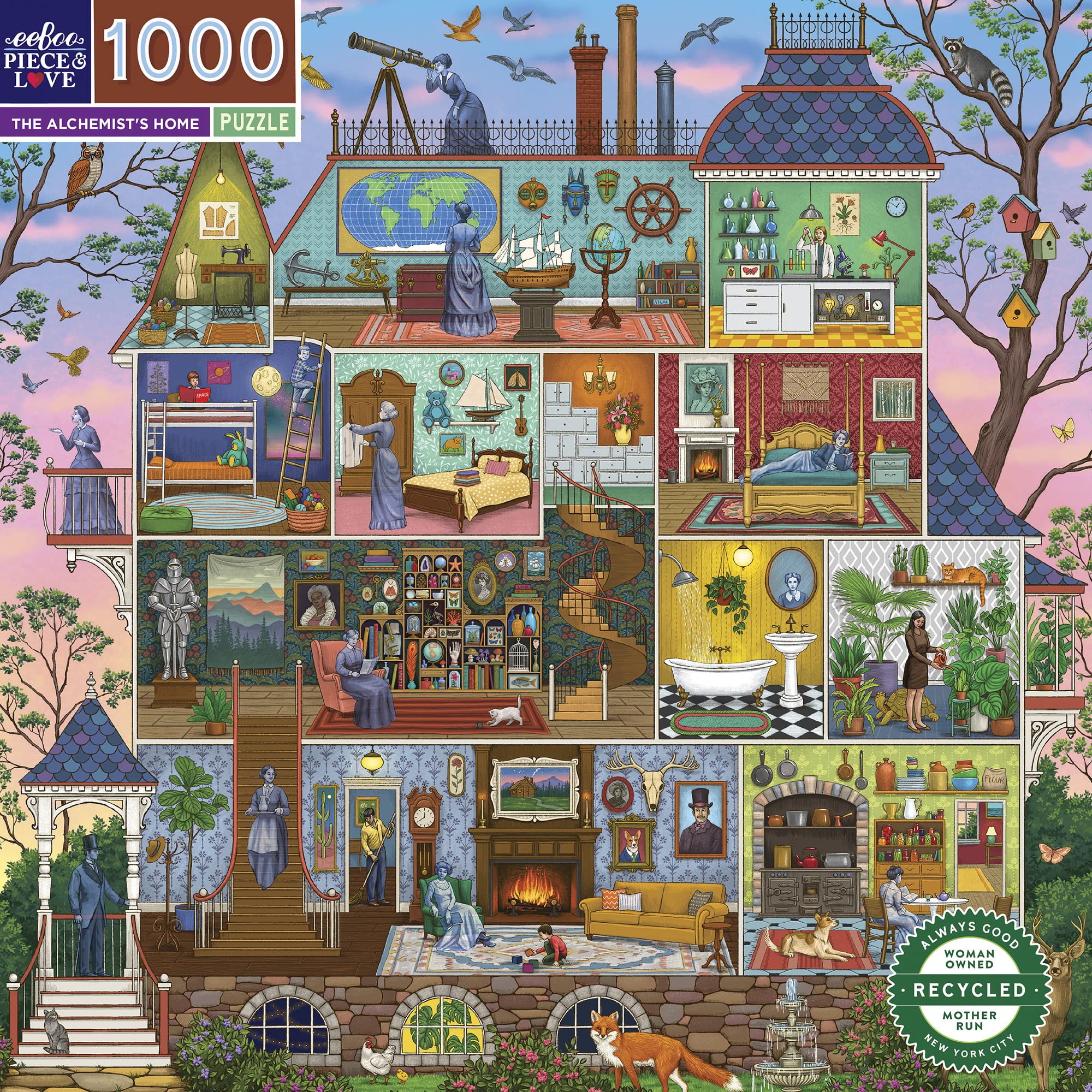 Alchemists Home 1000 Pc Puzzle MW-19873