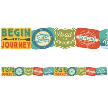 Adventurer Badges Wide Deco Trim MW-19879