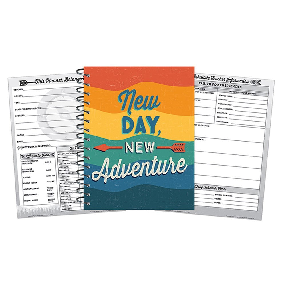 Eureka Adventurer Lesson Plan Spiral Bound Book MW-19887