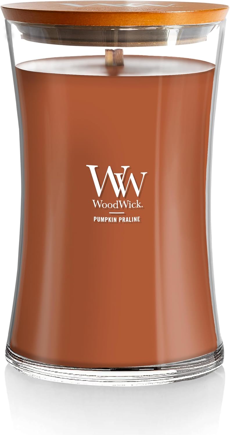Woodwick - Large Crackling Candle - Pumpkin Praline MW-19914