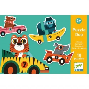 Puzzle Duo / Racing Cars MW-19962