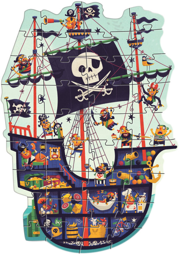 Pirate Ship Floor Puzzle MW-19968