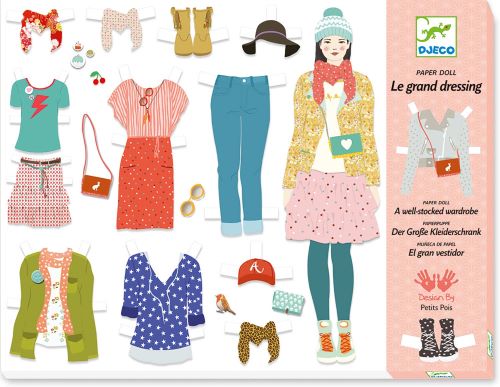 Dress Up Paper Dolls MW-19973