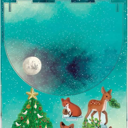 Festive Scene Heart Of Forest MW-19982_1