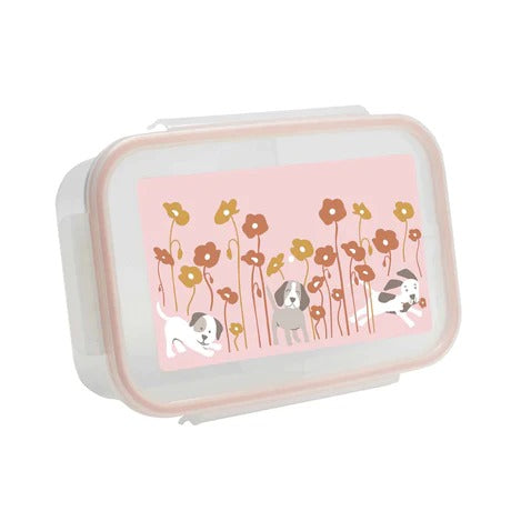 Sugarbooger Lunch Box - Puppies & Poppies MW-19992