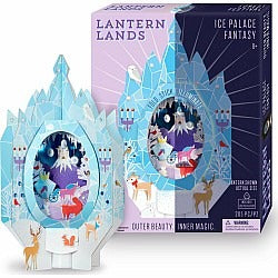 Lantern Lands Ice Palace Fantasy Light Up 3D Paper Lantern Craft Kit MW-20216