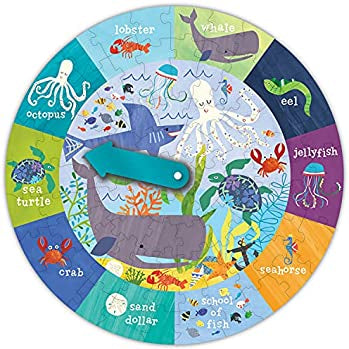 Under The Sea Round Puzzle 72 Pc MW-20230