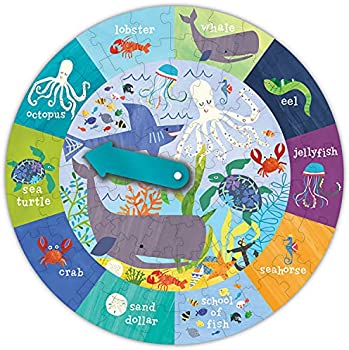 Under The Sea Round Puzzle 72 Pc MW-20230