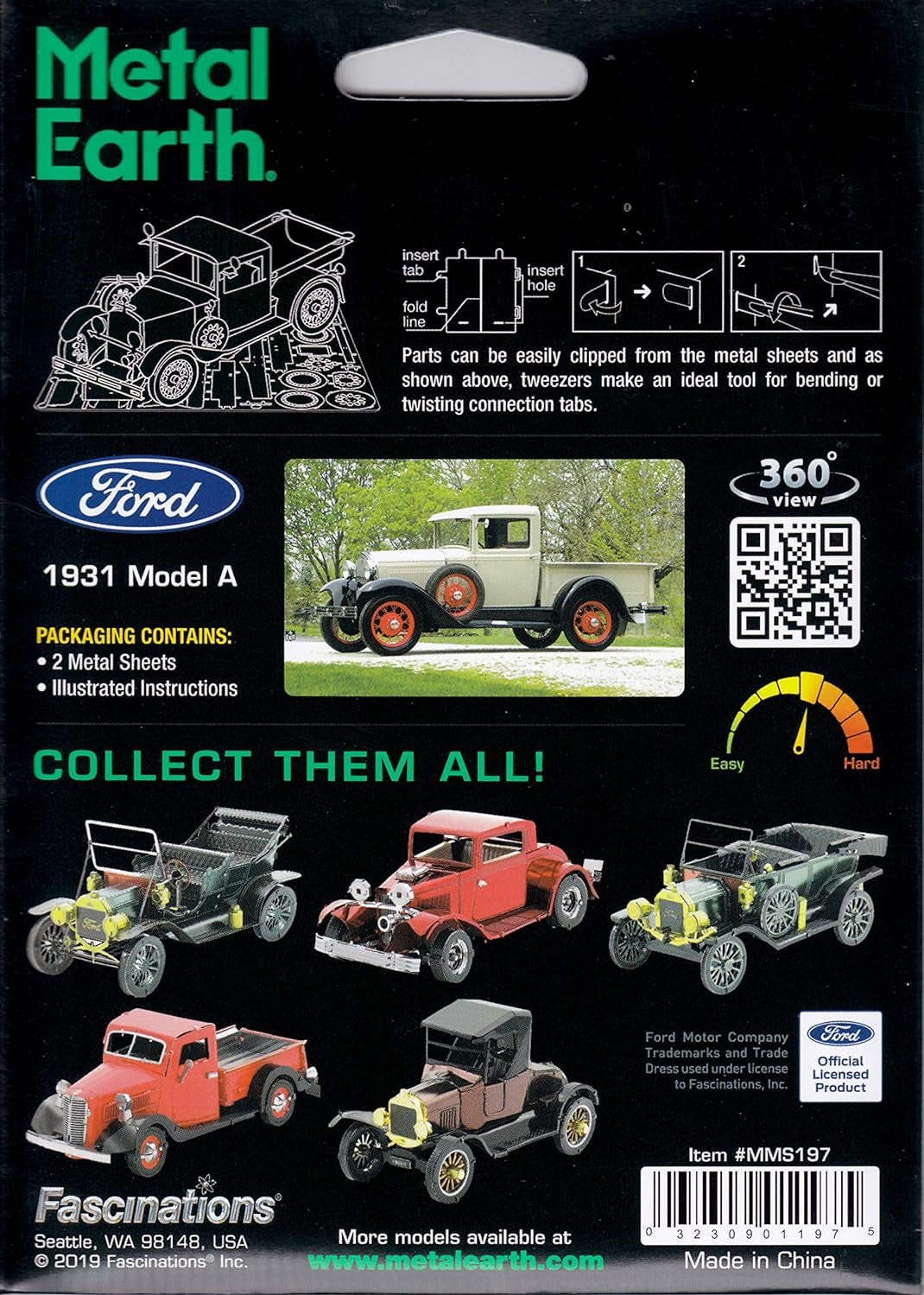 Metal Earth- 1931 Ford Model A MW-20261_6