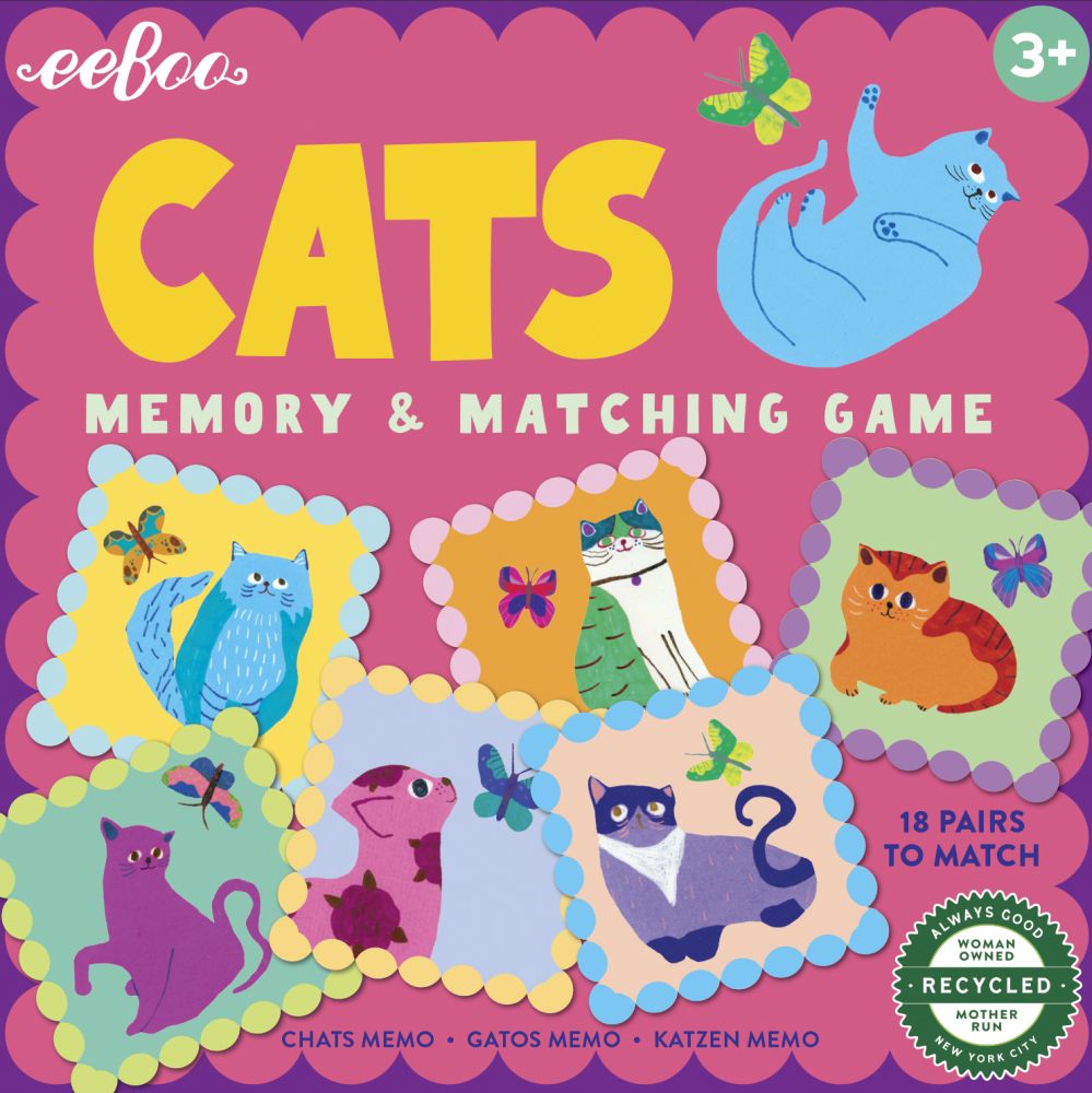 Cats Memory Match MW-20284