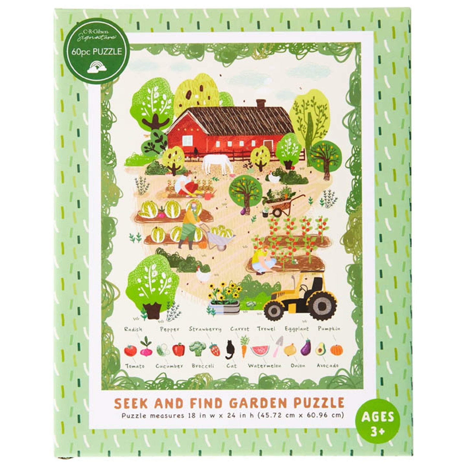 Seek Find Garden Puzzle MW-20297