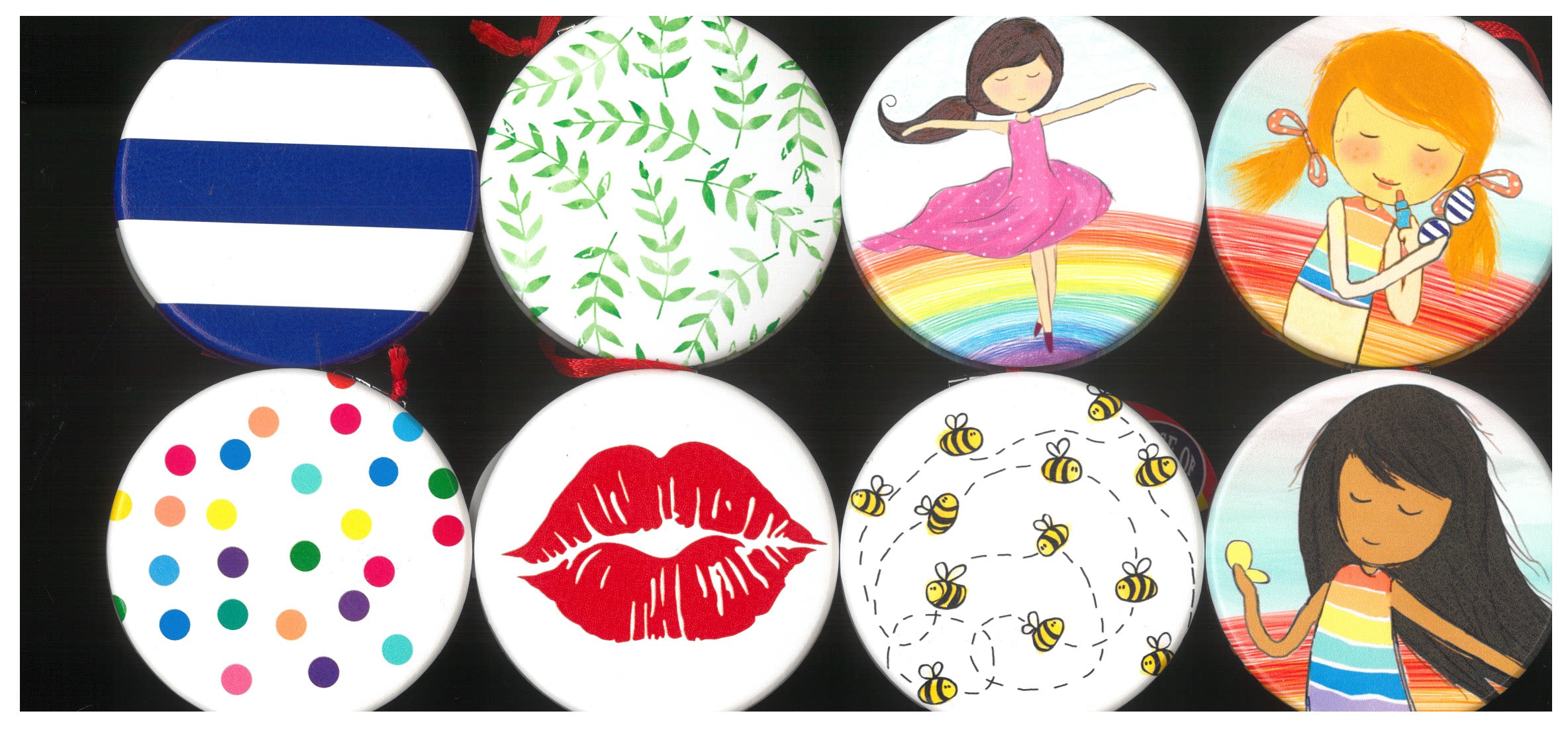 Pretty Compact Mirror MW-20309_1