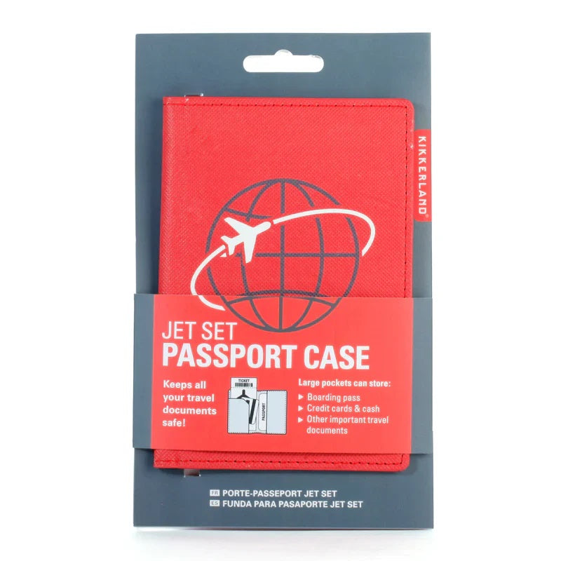 Jet Set Passport Case Red MW-20351