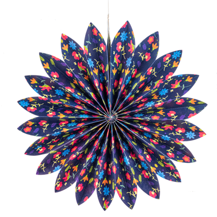 Pinwheel Flower Hanging Pendan MW-20378