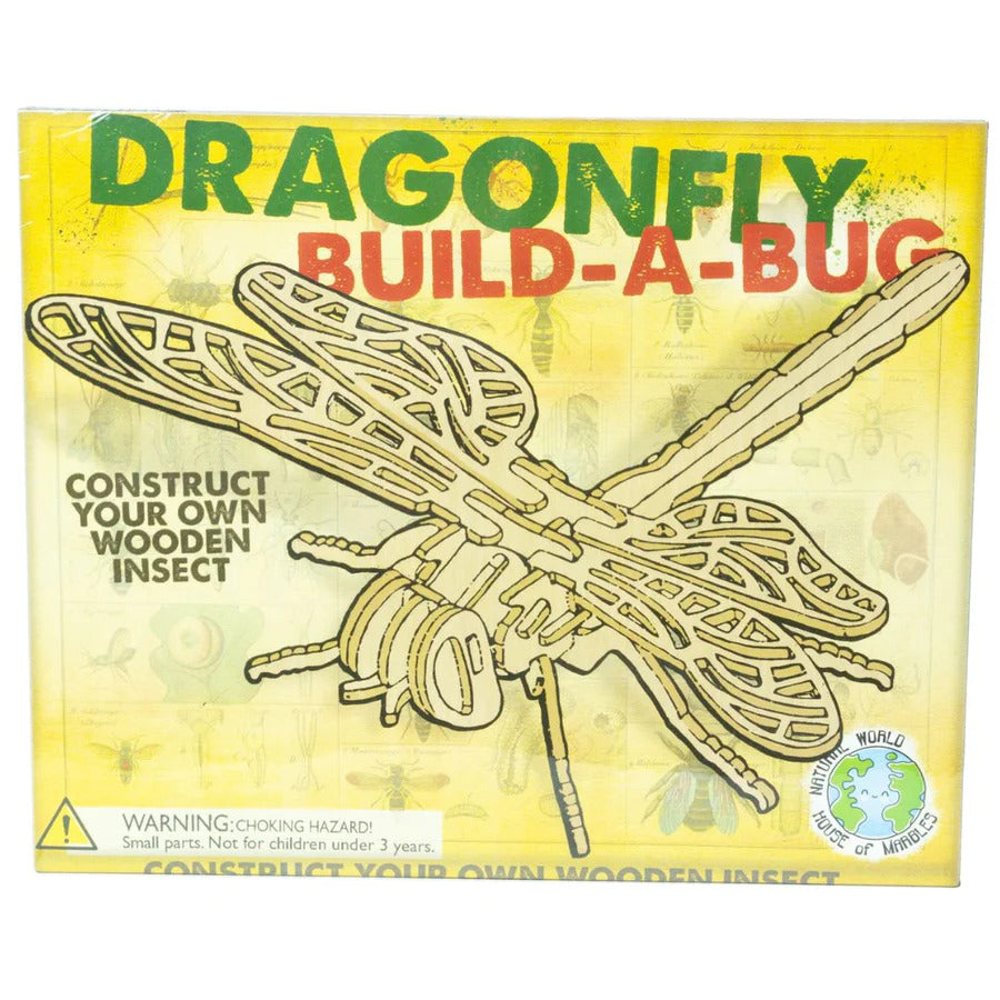 Wooden Dragonfly Build-A-Bug Kit MW-20475