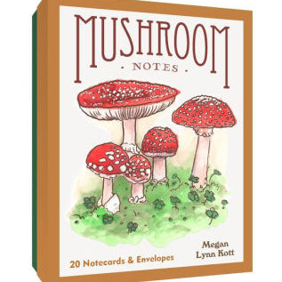 Boxed Notecards Mushrooms MW-20481