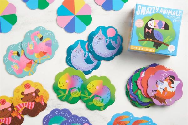 Memory Match Snazzy Animals MW-20490