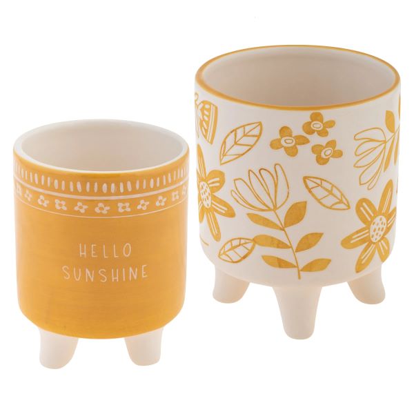 Planter Set Hello Sunshine MW-20541