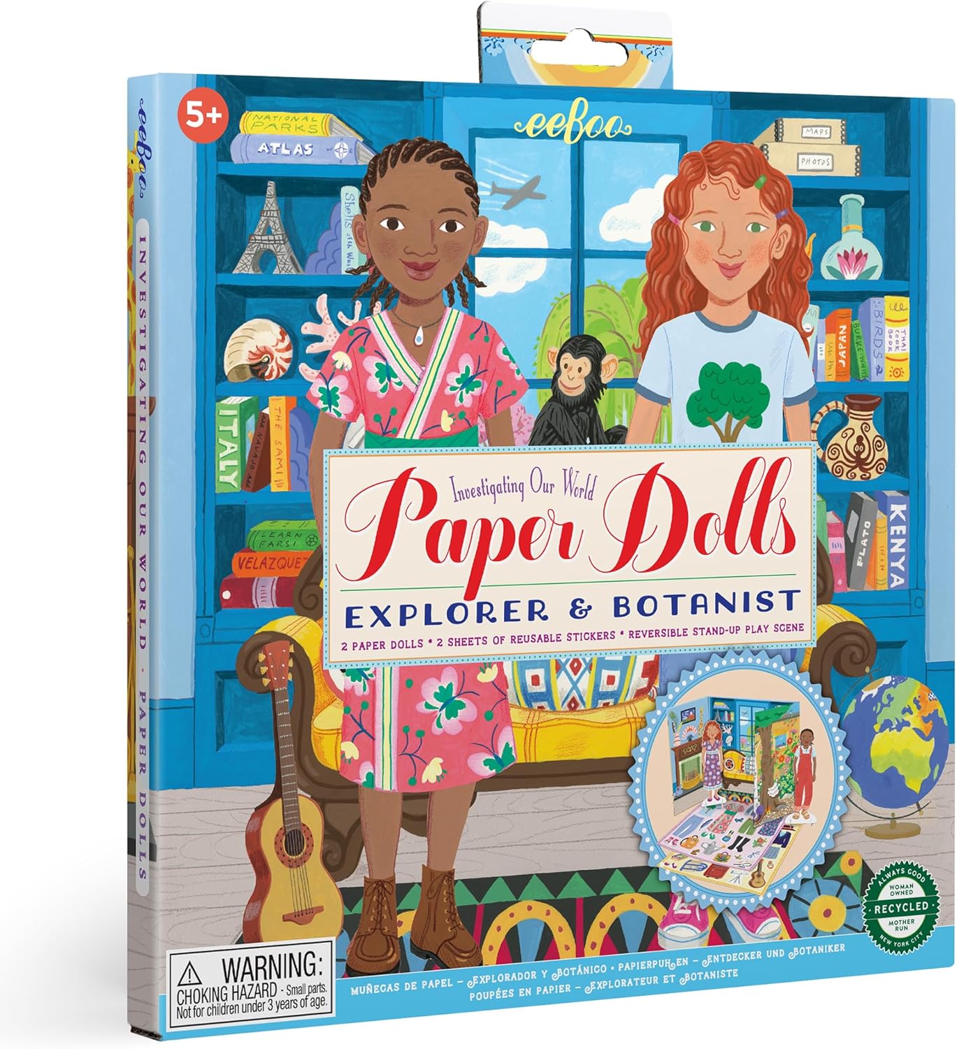 Paper Dolls Explorer Botanist MW-20599