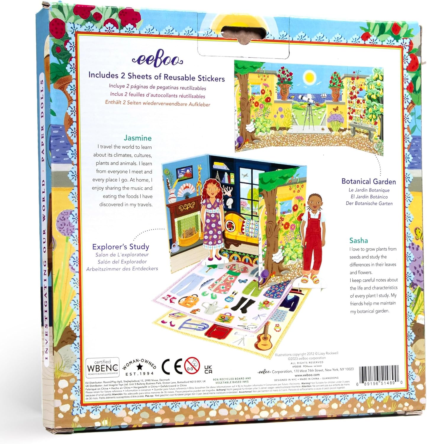 Paper Dolls Explorer Botanist MW-20599_1