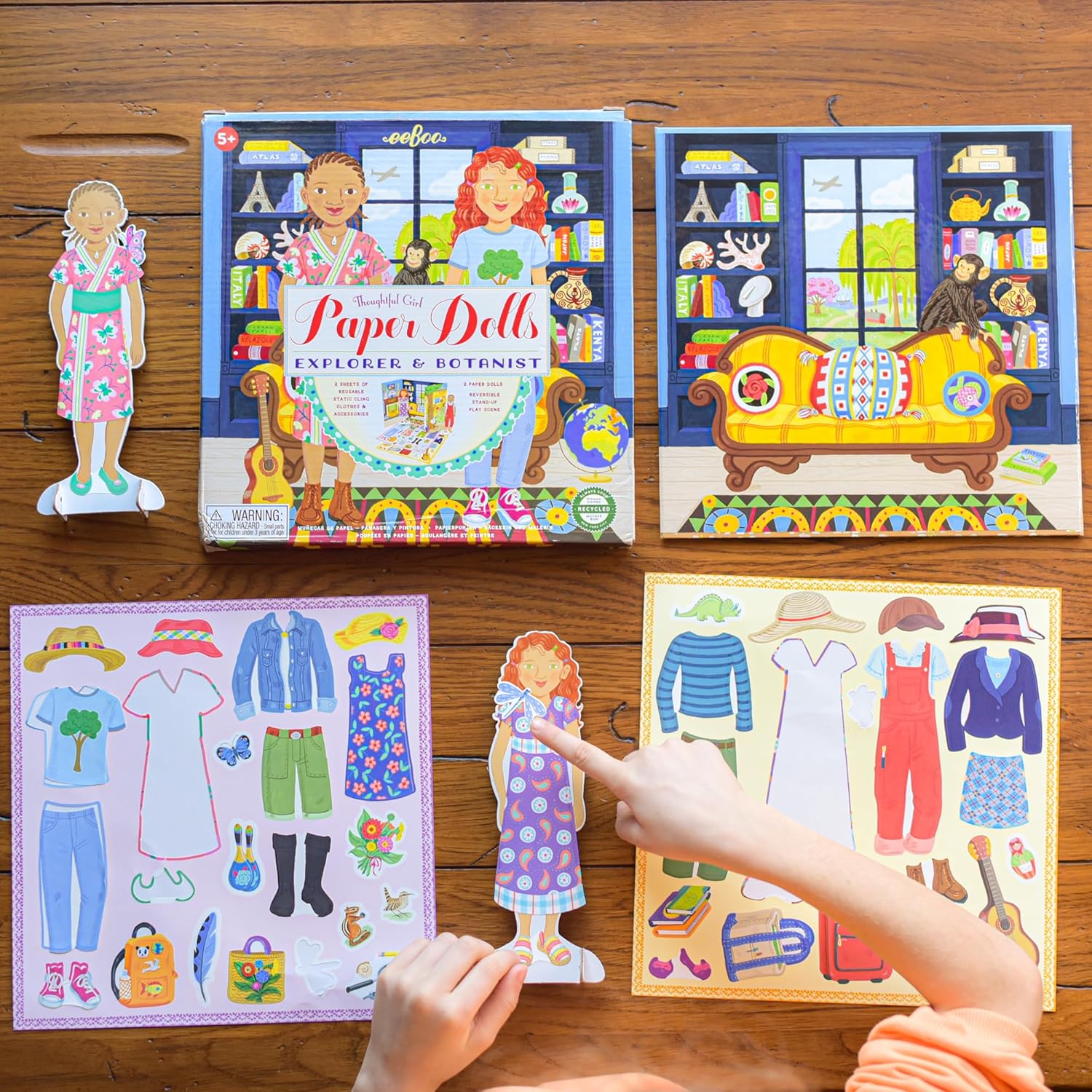 Paper Dolls Explorer Botanist MW-20599_3