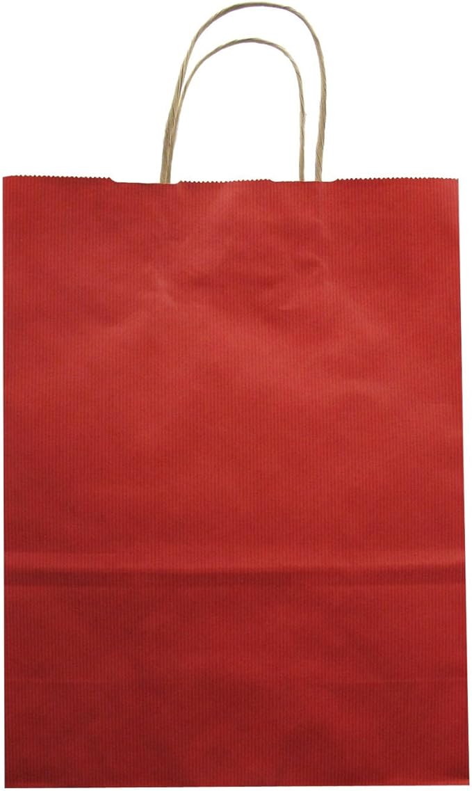 Gift Tote Kraft Red MW-20622